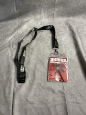 Skibidi Toilet Lanyard Badge Holder Black Strap Gamer Meme Accessory