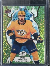 Farrance, David - 2021-22 UD Ice - Rookie - Green