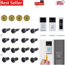 Ultimate Doorbell Security Screws - 16 Count Set for Easy Installation & Access