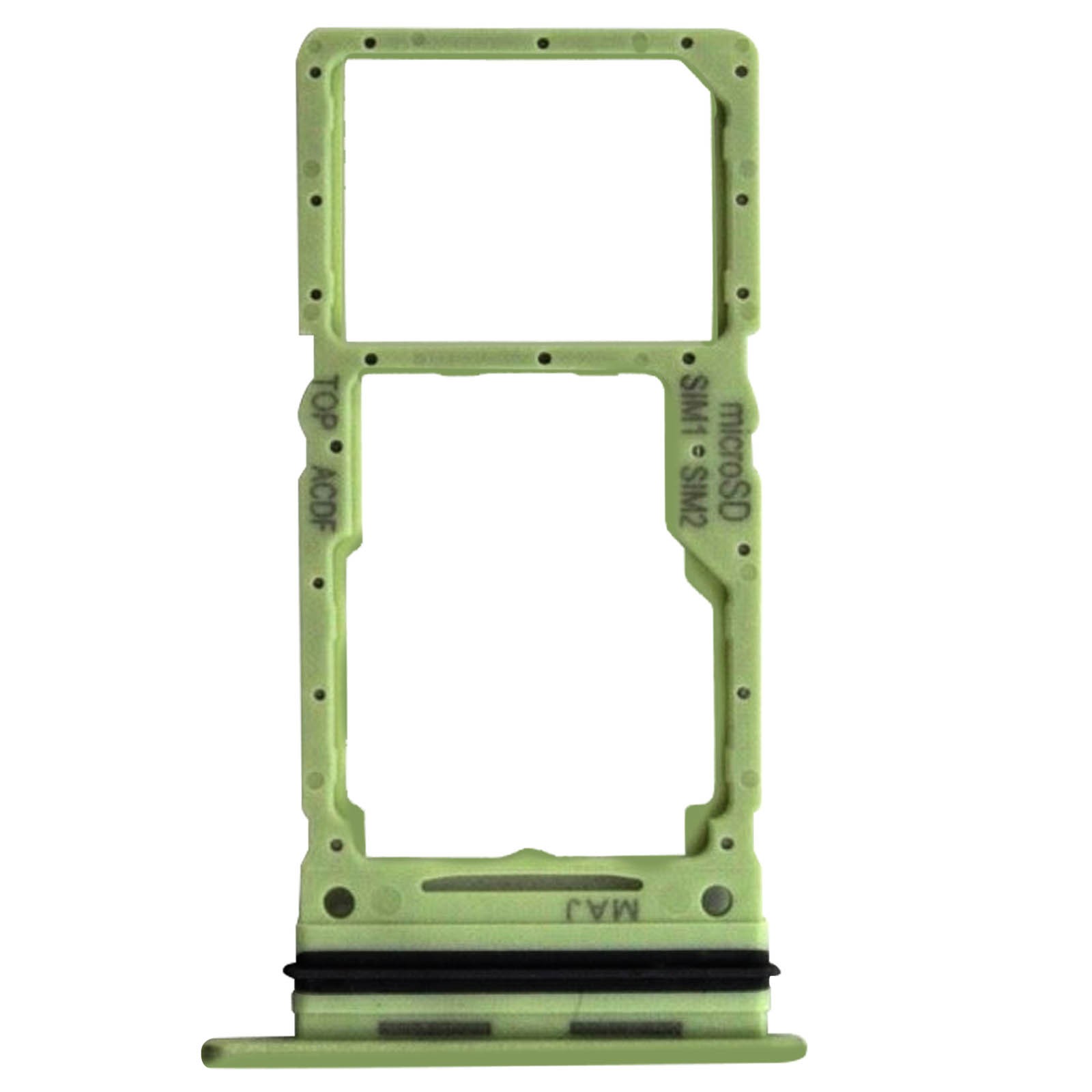 Support Carte SIM Samsung A34 5G Renforcé Double Emplacement Nano SIM Micro SD Vert