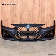 OEM BMW G22 G23 M Paket Stoßstange Stoßfänger Vorne Arctic Race Blue C4F (758)