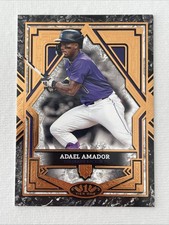 2025 Topps Tier One - Adael Amador Bronze Foil #81 (RC)