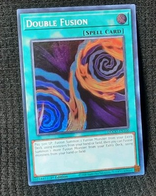 Yu-Gi-Oh! Double Fusion *SUPER RARE* DOOD-EN100 1st Edition NM/M 
