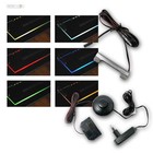 LED Glasbodenbeleuchtung Komplettset m Trafo, Glaskantenbeleuchtung Metall-Clips