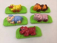LeapFrog Leap Frog Farm Mash-Ups Replacement Animals 5 Sets Horse Pig Dog Duck
