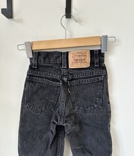 VTG 90s Little Levis Orange Tab 550 Boys Size 7 Kids Toddler Jeans Denim