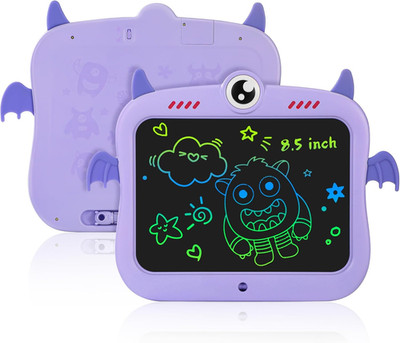 Schreibtafel für Kinder, 8,5 Zoll farbenfrohe Doodle-Board-Zeichentafel, pädagog