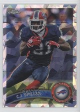 2011 Topps Chrome Crystal Atomic Refractor 93/139 CJ Spiller #96 0j3l