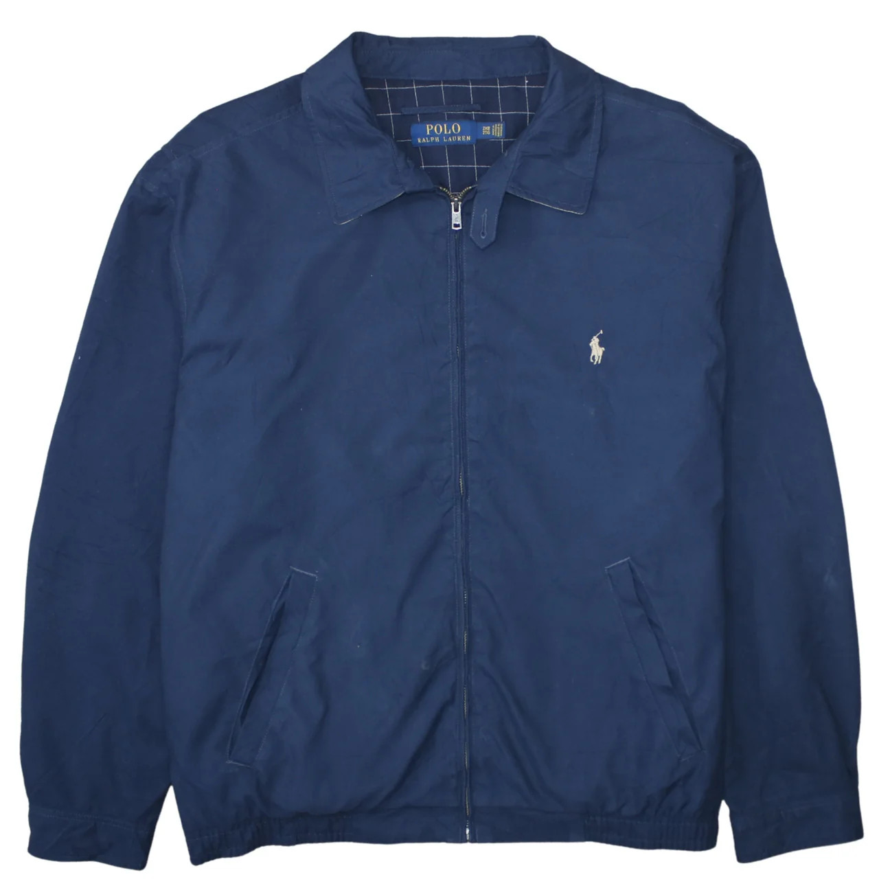 Polo Ralph Lauren 90's Lightweight Full Zip Up Windbreaker XXLarge (2XL) Navy