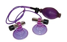 Stimolatore seno vibrante pompa vibratore succhia capezzoli nipple sucker tette