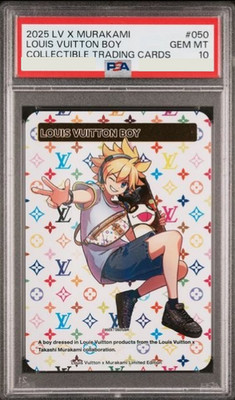 PSA 10 LOUIS VUITTON x TAKASHI MURAKAMI Trading card LOUIS VUITTON