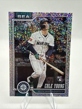 2026 Topps Series 1 Celebration - Cole Young (RC) Confetti Foil Card #129