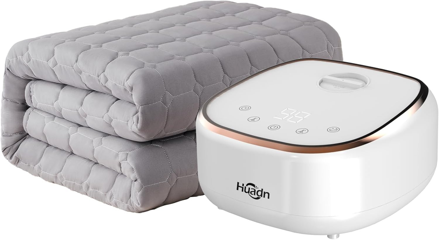 Heated Electric Mattress Pad with Soft Microfiber Cover for 