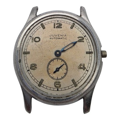 Juvenia Automatic 17 Jewel Swiss Mens Watch Project Lot