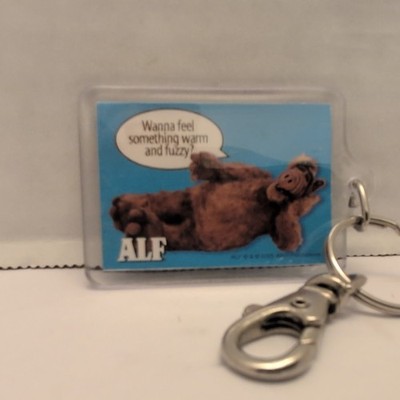 2005 ALF Keychain Keychain '' Want To Feel Something Warm And Fuzzy?'' Vintage