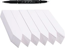 150/300 Pcs Plant Labels 4 Inch Plastic Plant Name Tags for Seedlings Garden