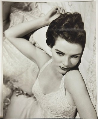 Polly Bergen 8x10 Photo Sexy Pinup White Lace Lingerie Modern Lab Reprint B&W