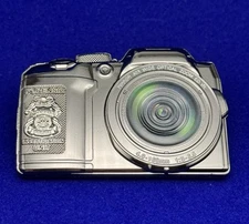 🔥 Sought After Tampa Police (TPD) Crime Scene Camera Challenge Coin