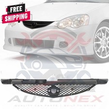 New Front Grille Grill Insert Black Mesh For 2002-2004 Acura Rsx Ac1200111