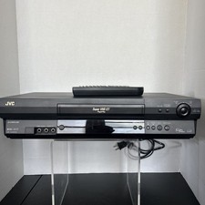 JVC HR-S3901U Super VHS Video Cassette Recorder Compu Link TESTED W Remote