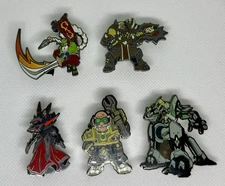 FIVE Blizzard Blizzcon Color Pins Lot (Series 4, 5, 6) StarCraft Warcraft Diablo