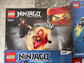 LEGO Ninjago 70633 70720 70722 70623 70671 70723 Instructions Manuals Only