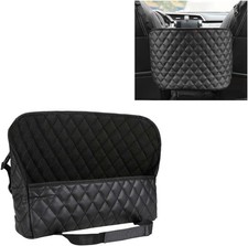 Net Pocket Handbag Holder Between Seats, Large Capacity Storage Bag for Front Se