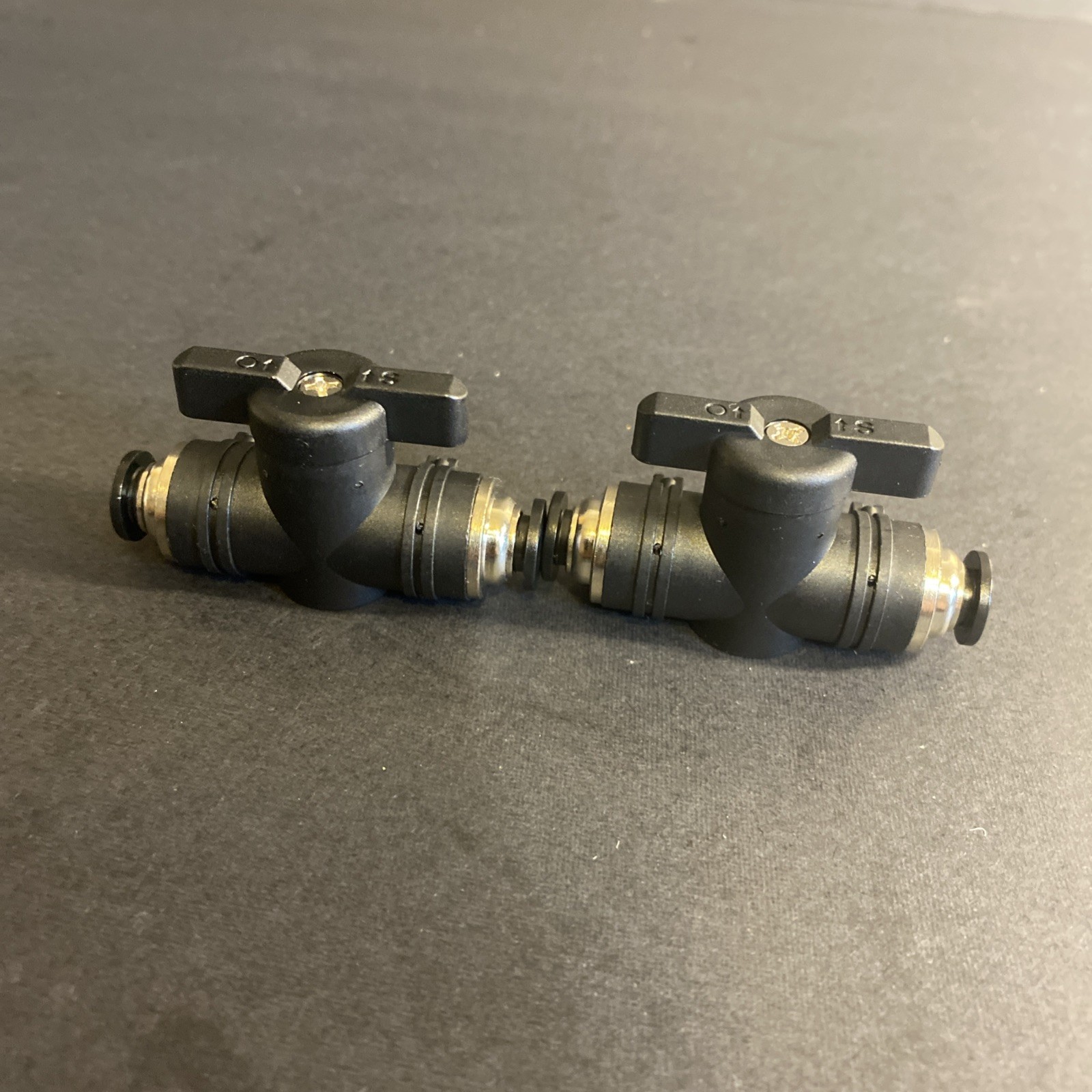 Pneumatic Ball Valve 8mm 8mmOD Quick Push to Connect Fitting Flow Control