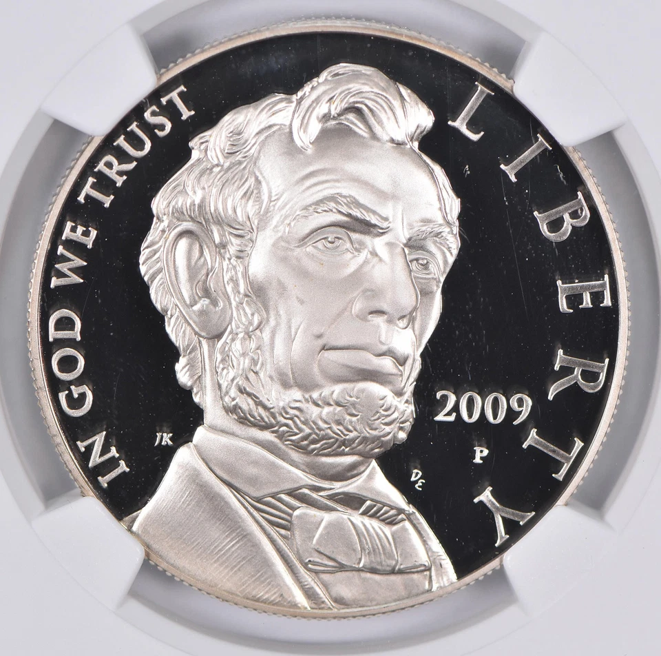 PF69 2009-P Abraham Lincoln Coin Chronicles Silver Dollar NGC Brown Lbl *1395 - Image 3 of 4