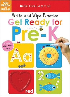 Get Ready for Pre K Write and Wipe Practice Early Learners (Write and Wipe)
