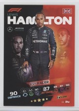 2021 Topps F1 Turbo Attax F1 Racer Lewis Hamilton #11 0a16