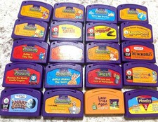 21 Leap Frog LeapPad Cartridges Only - 1 in Case Great Variety See Description 