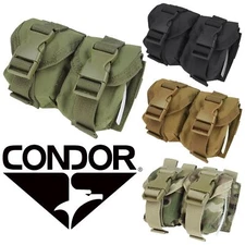 Condor MA14 Tactical MOLLE PALS Modular Double Frag Grenade Multi-Purpose Pouch
