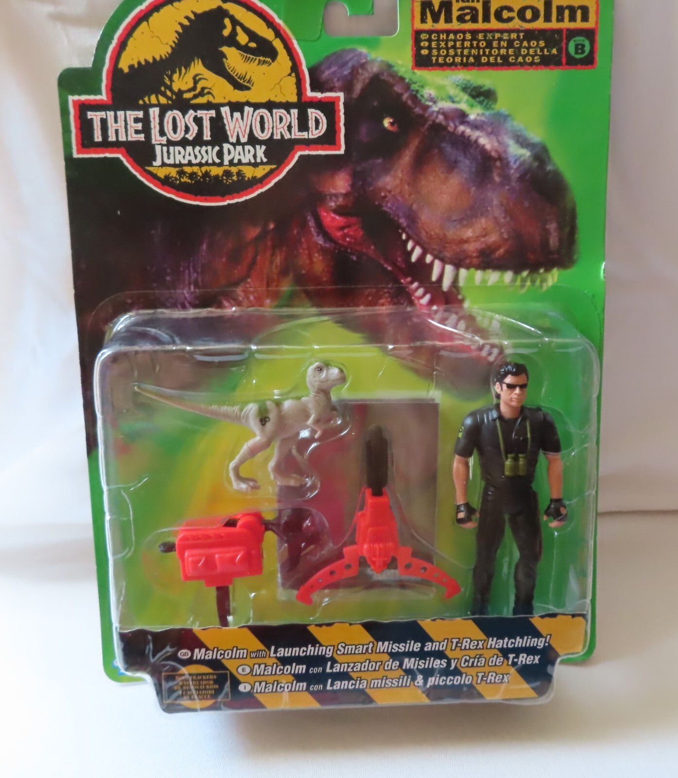 Jurassic Park The lost World Ian Malcolm  by Kenner - Hasbro in 1996