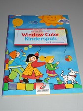 Windowcolor zabawa dla dzieci - M. Steinmeyer - Christophorus / Brunnen 56290 - JAK NOWY