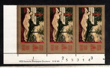 DDR  Nr. 3 x 1772 mit DV Fnr, I  postfrisch ** nicht gefaltet