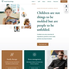 🌐 Psychology Website Design for Sale with Free VPS Web Hosting