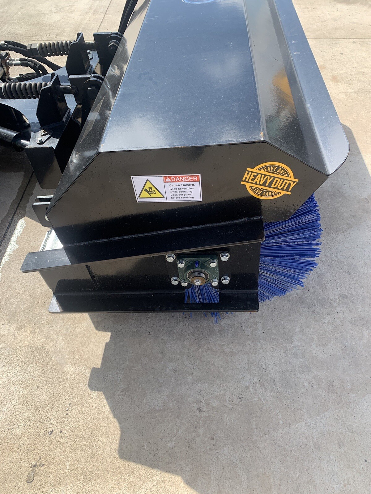 New Wolverine 72' Hydraulic Angle Skid Steer Grelly USA