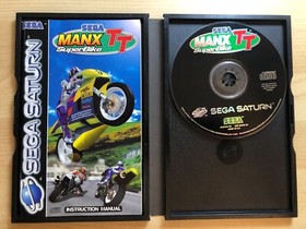 Manx TT Superbike Sega Saturn Pal Spain Complete Original Sega Sports