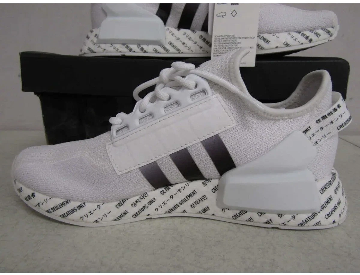 Adidas Unisex US 6.5 NMD R1 V2 White GX1122 | eBay