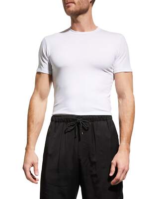 NEIMAN MARCUS 271706 Men's 2-Pack Cotton Stretch T-Shirts Small