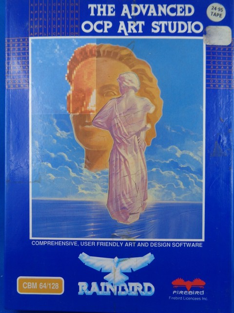 COMMODORE 64 -- THE ADVENCED OCP ART STUDIO (RAINBIRD) COMMODORE 64 -- THE ADVENCED OCP ART STUDIO (RAINBIRD)