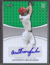 2022 Leaf Perfect Game RC Auto Base Green /10 U-Pick Auction Many 2 Choose From