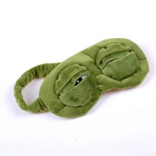 3D Sad Frog Sleep Mask Sleeping Eyeshade Cover Shade Eye Soft Portable Blindfold