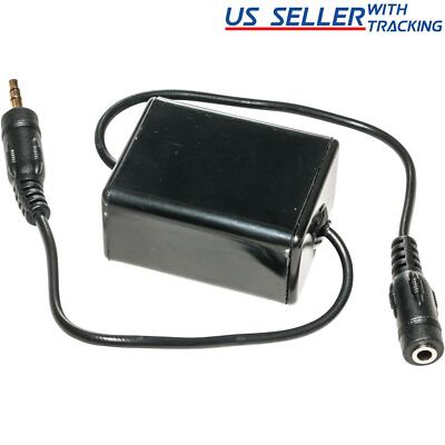 3.5mm Aux Audio Noise Filter Ground Loop Isolator Eliminate Car Electrical Noise
