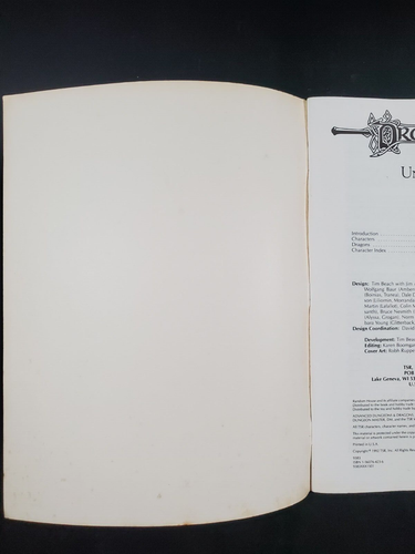 Unsung Heroes (Advanced Dungeons & Dragons: Dragonlance DLR3) TSR 9383 - 1992 - Foto 5 di 5