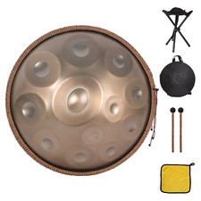 Handpan Drum In D Minor 12 Notes 22 Inche Ste...