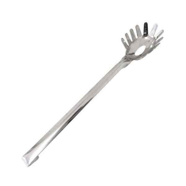 Perforated Precious Steel Skimmer Length 34.5 cm