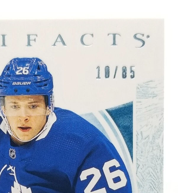 2022-23 Upper Deck Artifacts NICHOLAS ABRUZZESE Rookie RC Light Blue Steel /85 - Image 3 of 4