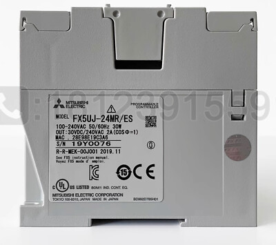 FX5UJ-24MR/ES 2台 未使用 Mitsubishi PLC Programmable Controllers Processors FX5UJ-24MR/ES-A